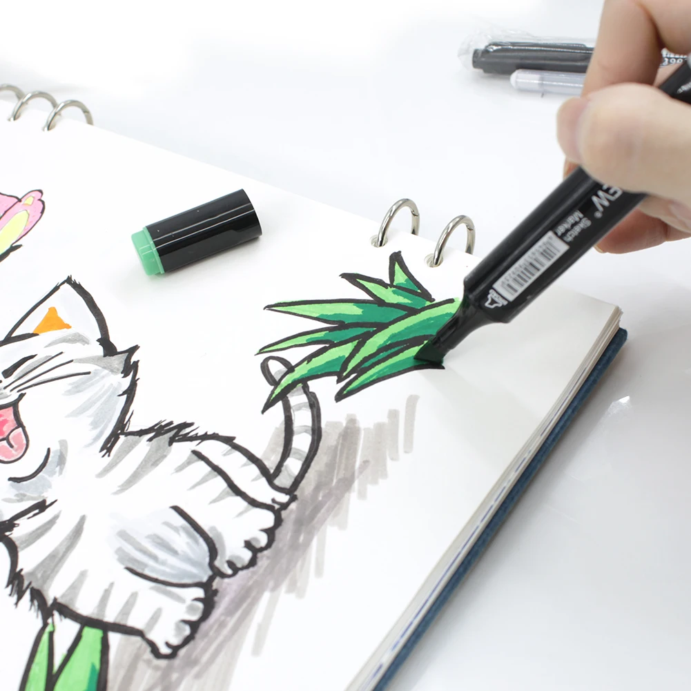 Alcohol Marker Pens 36-168 Colors, sketching markers