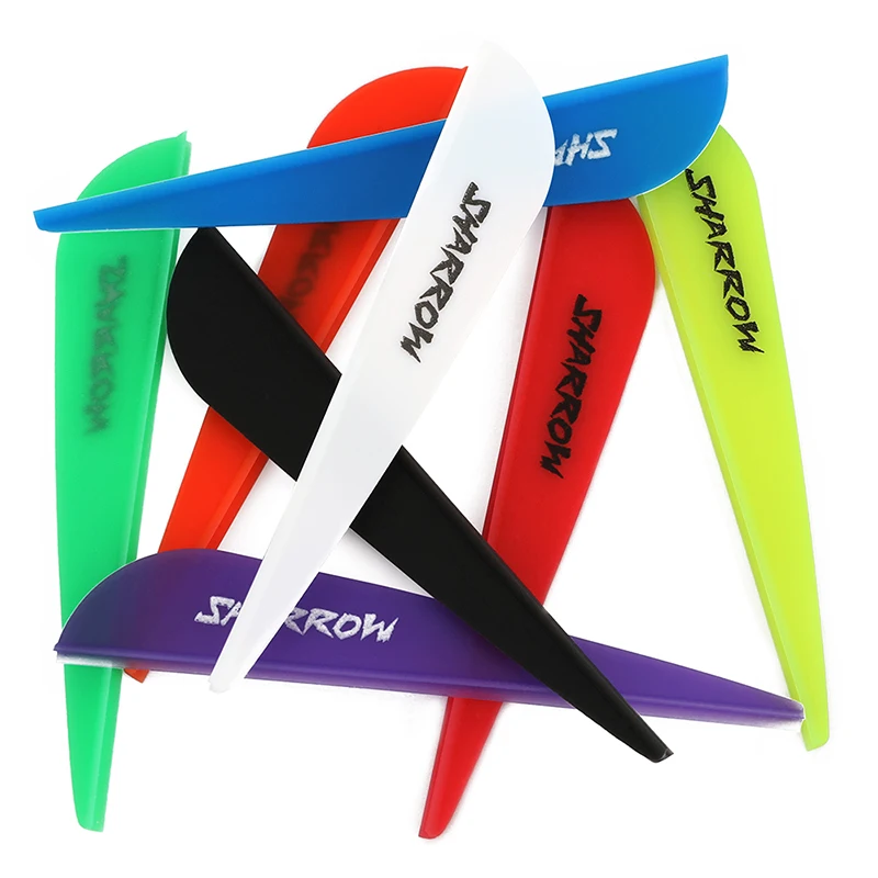 50 Pcs Accessoires De Plumes Flèche Empennages Tir À L'arc Palettes