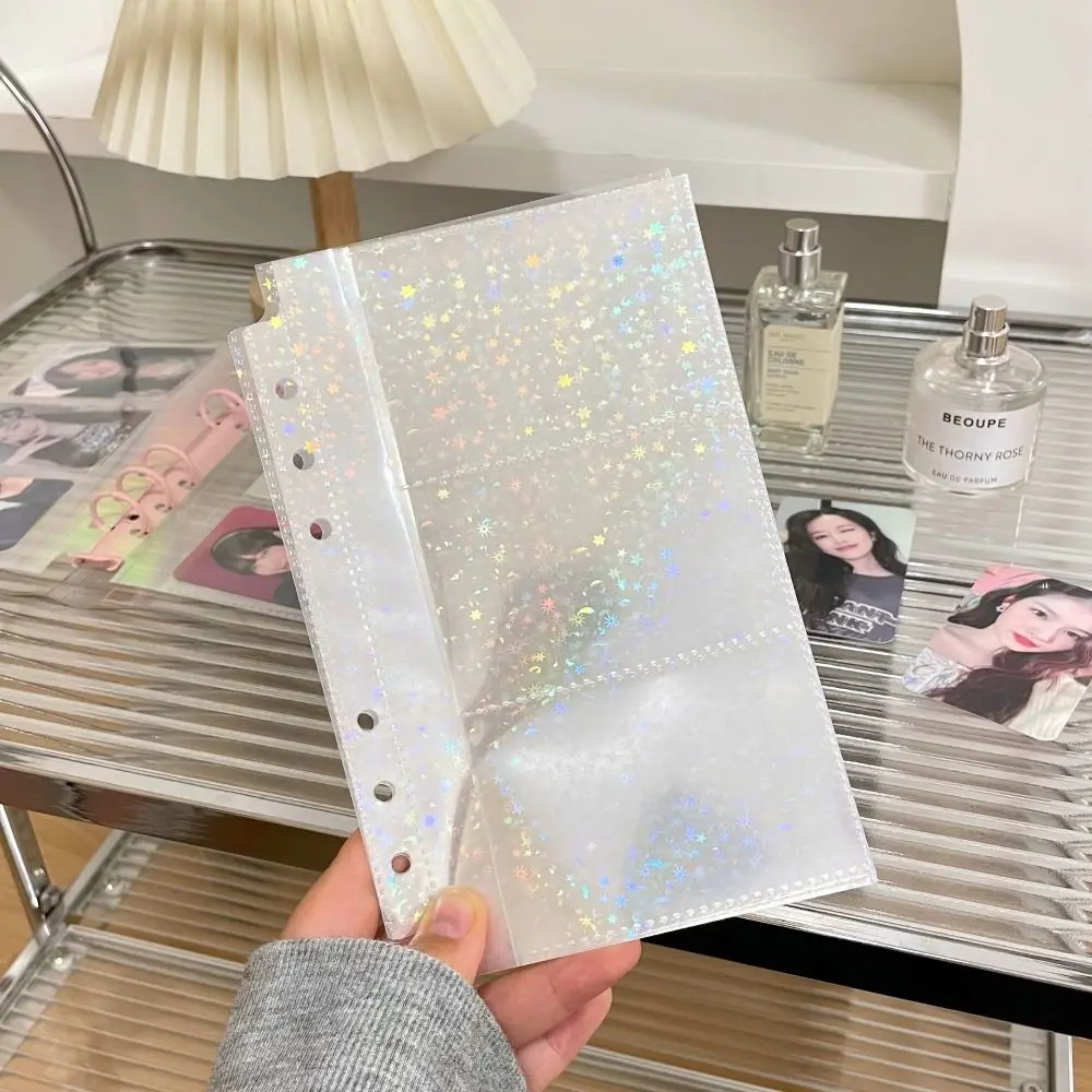 PVC A5 A6 Binder Photocard Holder Replaceable Card Binders Photocards Scrapbook Cartoon Journal Notebook Photo Booth Frames