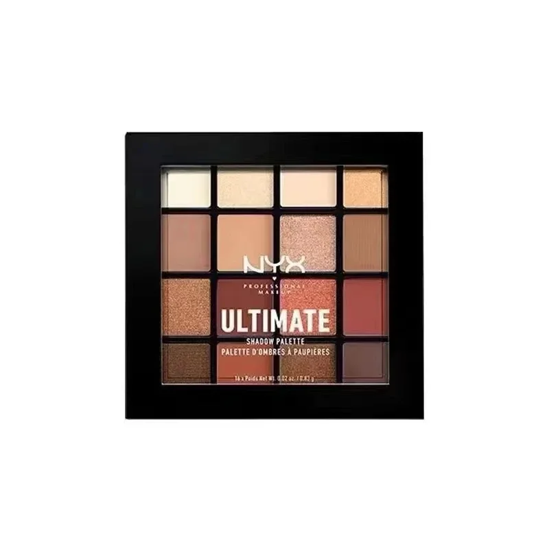 NY/X16-ColorEyeshadow PalettePumpkin Earth Color High Light Repair Matte Waterproof SweatproofHigh-EndEyeshadow Palette Cosmetic