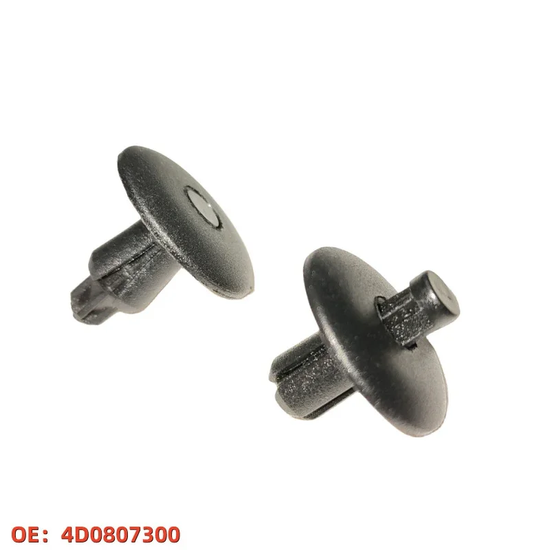 10PCS Car cover plate fixing clips for Audi A2 A4 A5 A8 Q3 Q5 S4 S5 S8 TT TTS Volkswagen CR7 4D0807300 Body clips Accessories,car body clips