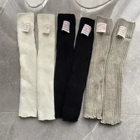2 in 1 Korean Over-knee Leg Warmers Sleeves WOMEN Arm Covers Japanese Leggings Wool Thigh Socks Punk Multi-functional Gloves 2