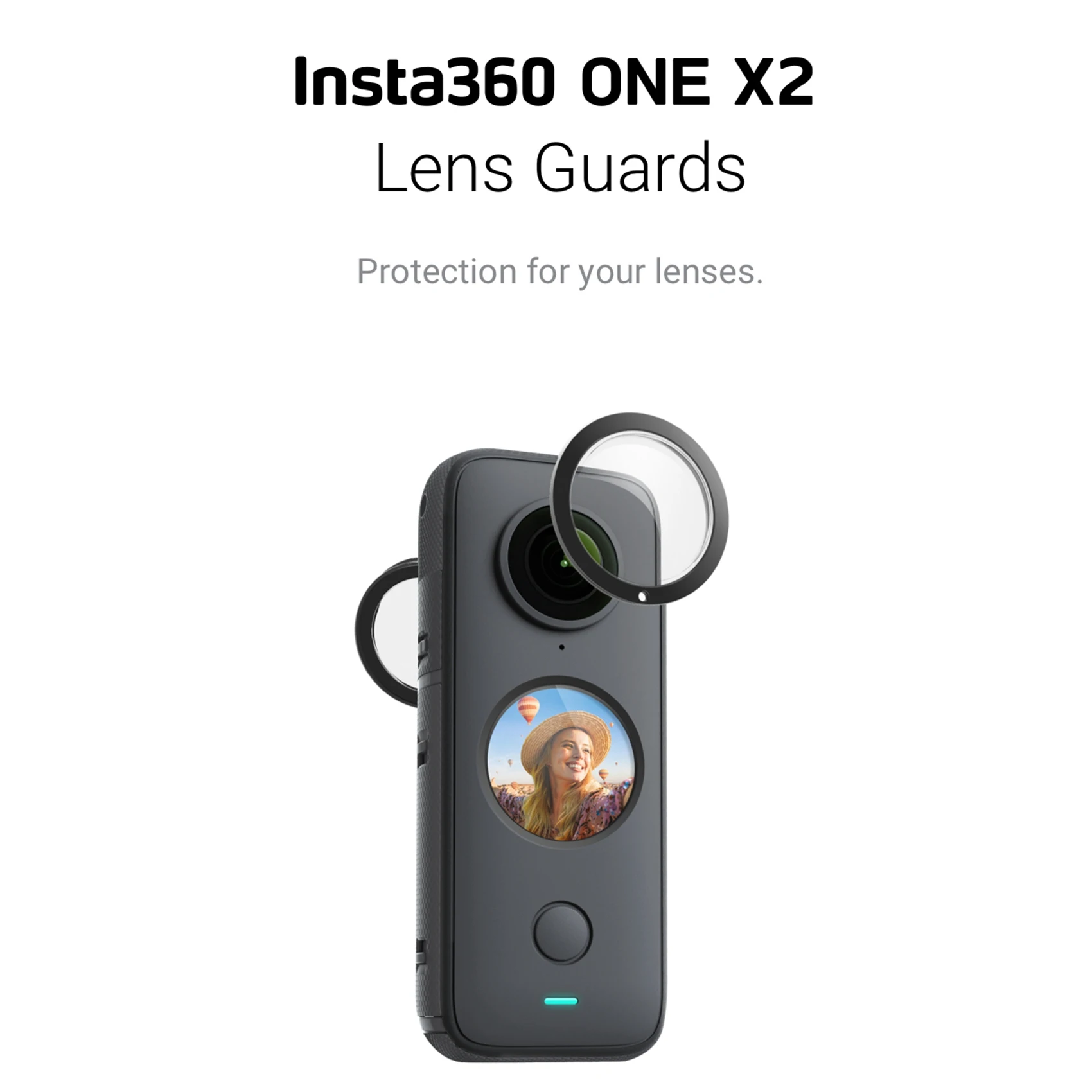 Per Insta360 ONE X2 protezioni per lenti protezione per lenti panoramiche accessori per fotocamere sportive - immagine 2