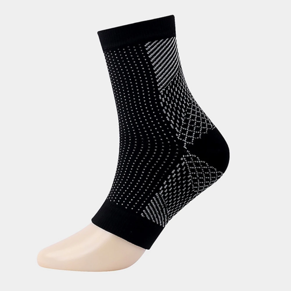 Sports Socks Men Protection Socks Skate Heel Protection of Front of Foot Shin Achilles Tendon Padded Barefoot