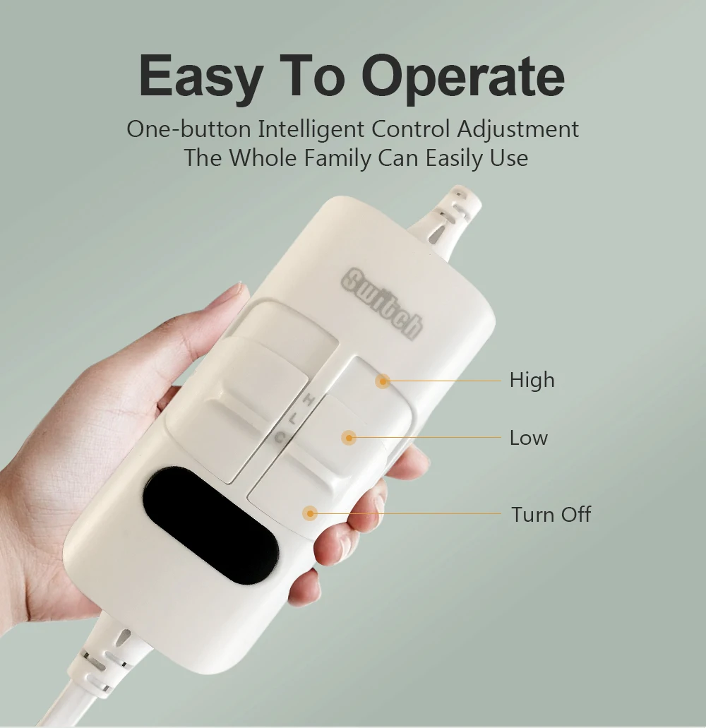 Electric Blanket 110-220V Heater Automatic Protection Type Thickening Electric Blanket Body Warmer Blanket Electric Mat Carpet 5