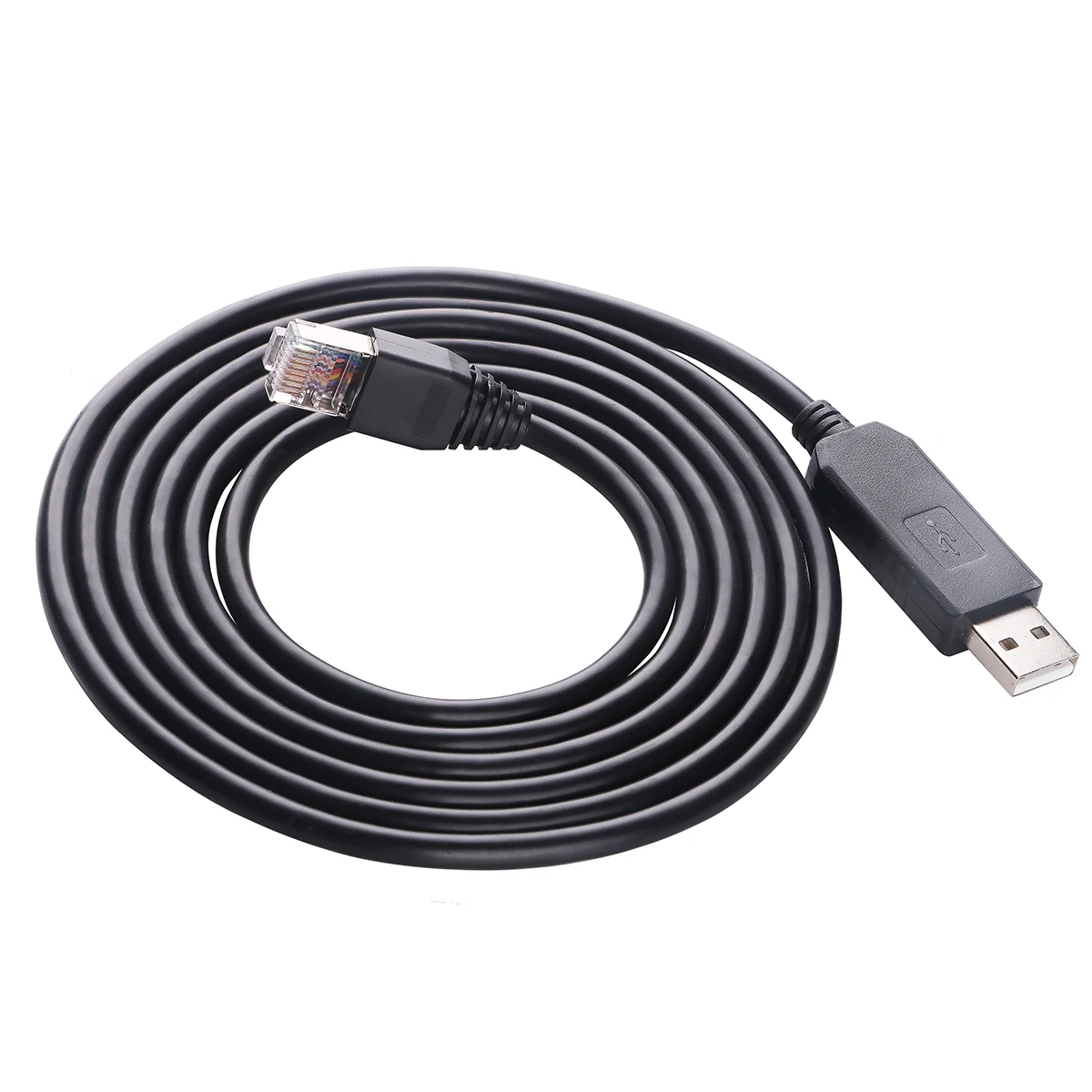 Cabo Industrial do Roteador do Console de Pl2303ra Usb Rj45 8p8c Rs232 para Dispositivos de Cisco - Imagem 3