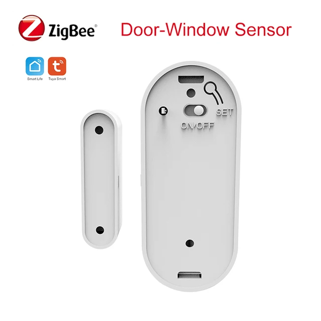 Smart ZigBee Door Window Door Gate Sensor Detector Smart Home Security Alarm System Smart Life Tuya App Remote Control 5