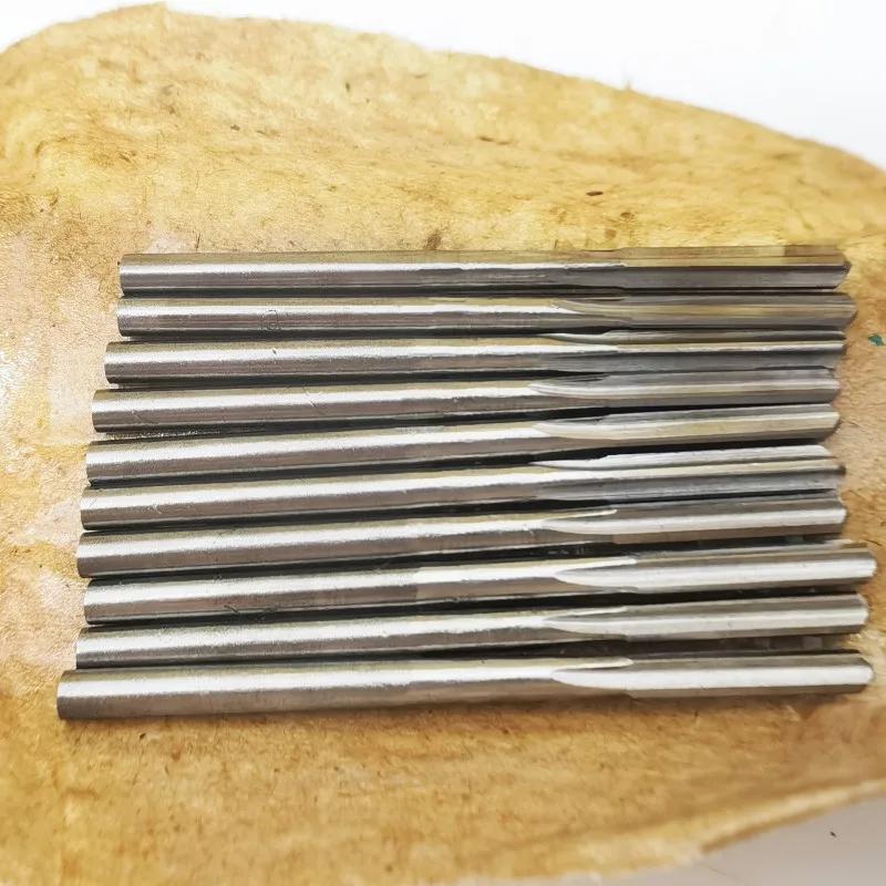 Mini HSS Machine Reamer 1pcs H7 Straight Shank Chuck Reamer Straight Slot 1mm-7.5mm Milling Cutter hss reamer