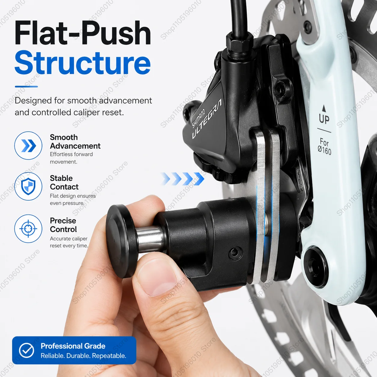 2in1 Bicycle Brake Caliper Piston Press Reset Tool For 2/4 Piston Hydraulic Disc Brakes MTB Road Bike Repair Maintenance Tool