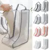 Storage Bag 1Pc Boot Organizer Dust-proof Waterproof Space-saving Visible Handle Design Shoe Storage Pouch Household Supply 1