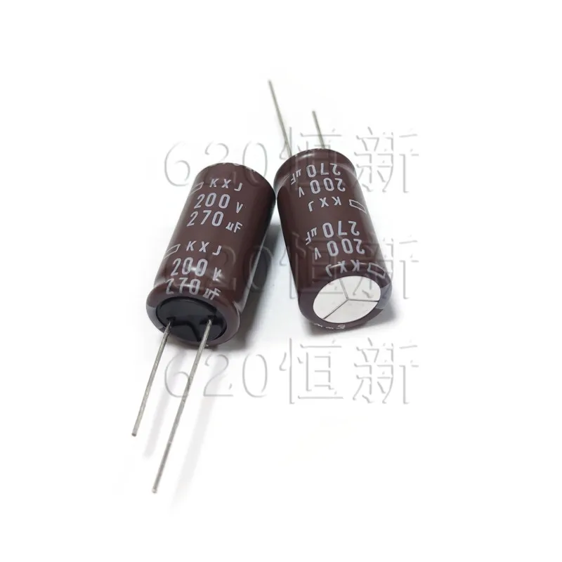Nippon-capacitor Eletrolítico Kxj 200v270uf 16×31.5 mm Ncc 270uf 200v Chemi-con Kxj 270uf 200v Ekxj201ell271mln3s Novo 10 Peças
