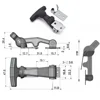 For Connecting Body Flexible Draw Latch Elastic Hood Catch For Installation Seamless And Convenient Installation 2