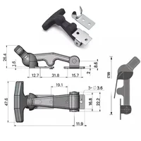 For Connecting Body Flexible Draw Latch Elastic Hood Catch For Installation Seamless And Convenient Installation 2