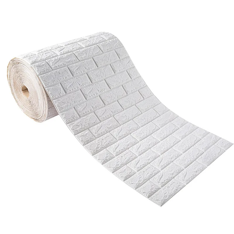 3d Wall Stickers Imitation Brick Waterproof Self Adhesive Wallpaper For