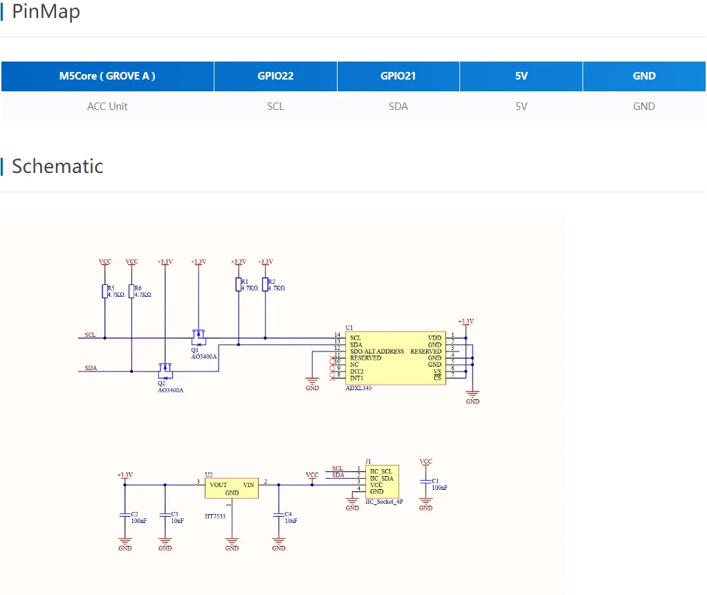 Official 3-Axis Digital Accelerometer Unit (ADXL345)