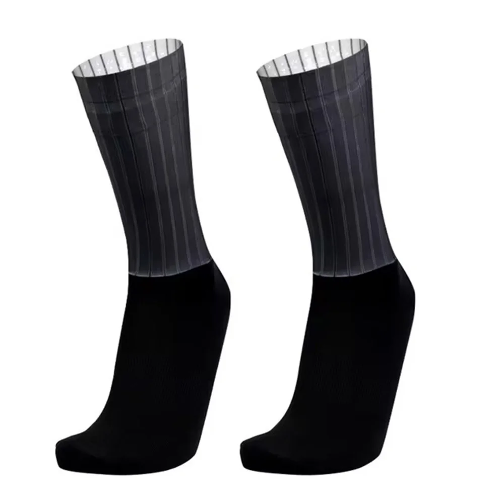 New Sports Cycling Socks Men Professional Aero Silica Gel Bike Socks