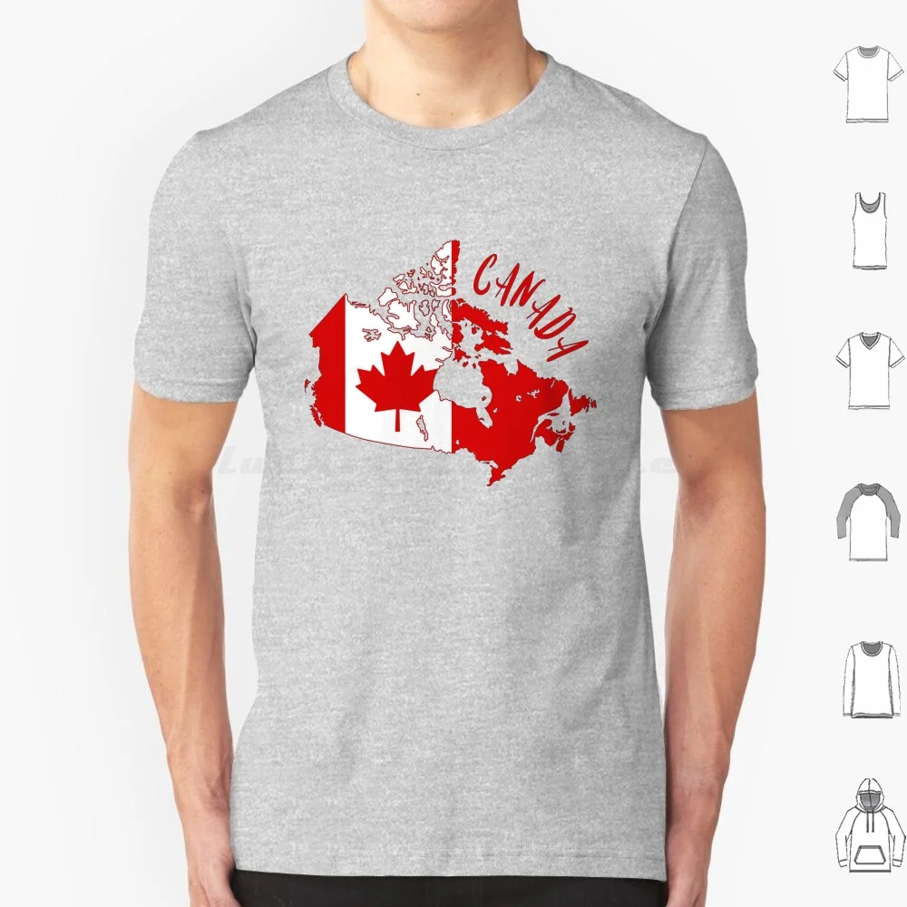 Canada Map T Shirt Cotone Uomo Donna Stampa Fai Da Te Tavole Del Canada Team Canada Logo Canada Parks Air Canada Canada Travel Alberta