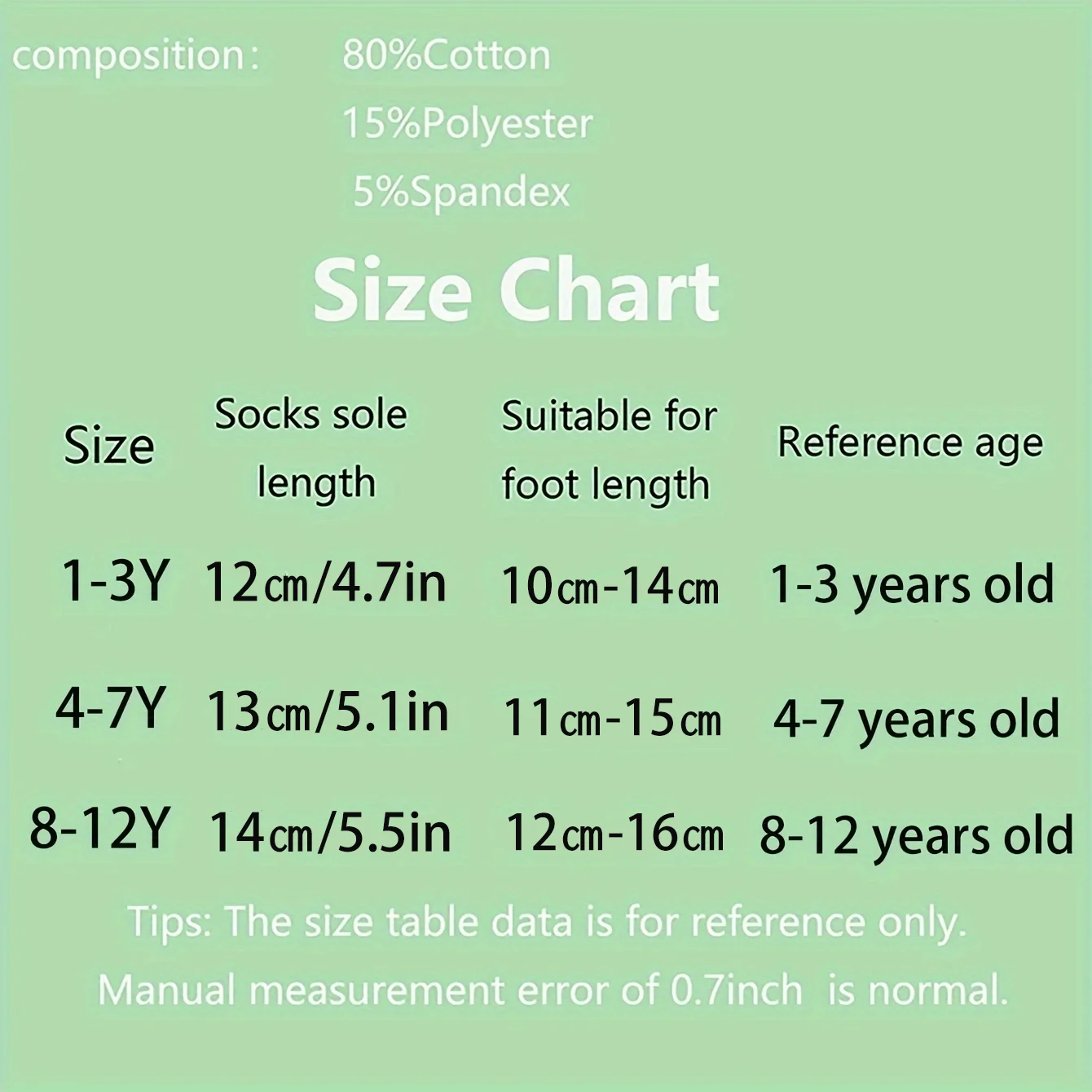 5 pairs of anti slip floor socks for boys and girls, cartoon letter striped round neck socks, mid tube socks, anti slip, wear-re – Detail 14