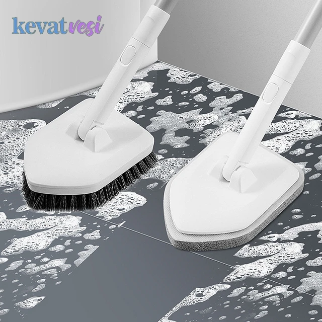 2 In 1 Bathroom Cleaning Brush