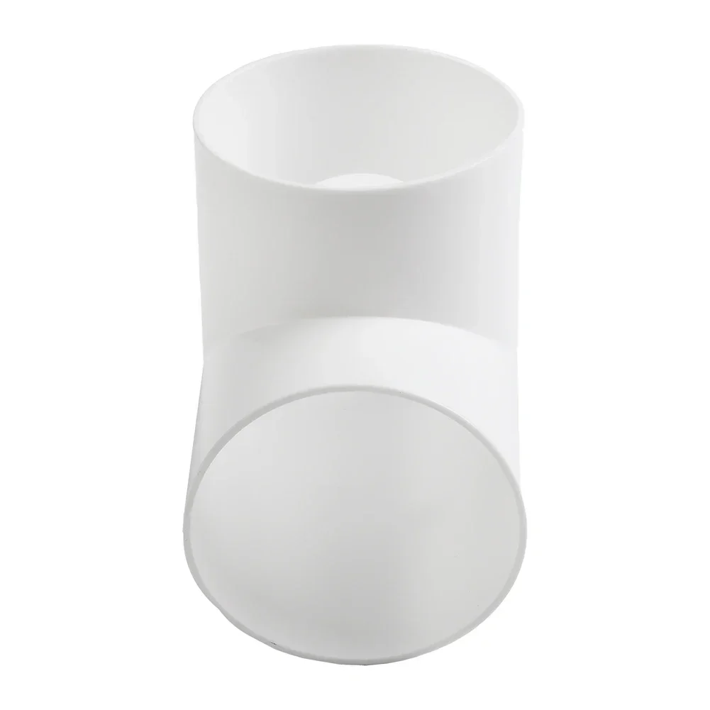 Duct Tube Duct Pipe Home Ventilation T/Y Shape Thickening Quick Ventilation Tube 100mm ABS For Extractor Fan