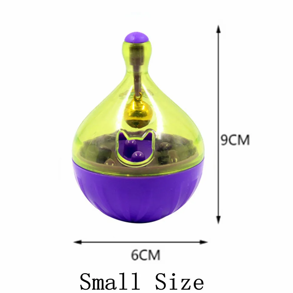 Pet Stress Relief Toys Rabbit Tumbler Leak Feeder Bunny Training Accessories Chinchilla Guinea Pig Feeding Food Dog Leaking Ball