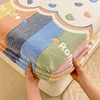 Soft Warm Snowflake Velvet Plush Fitted Sheet Elastic Mattress Cover Fluffy Coral Fleece Bed Linen Winter Couple Customized size 4