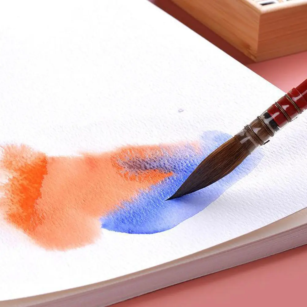 20장 수채화 그림 종이 두껍고 내마모성이 뛰어나 학교 미술 교육에 적합 스케치 드로잉 아티스트 그림 종이