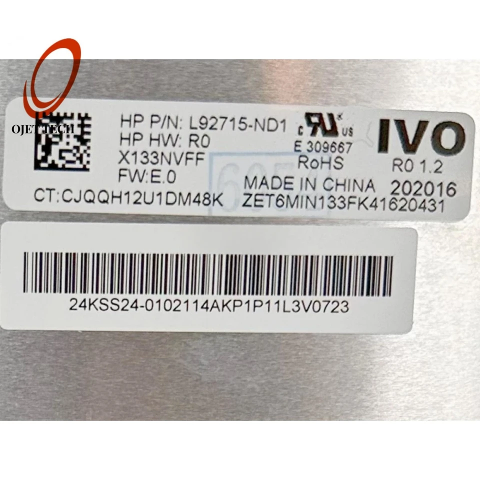 Free shipping X133NVFF R0 13.3.Inch L92715-ND1 Matrix FHD