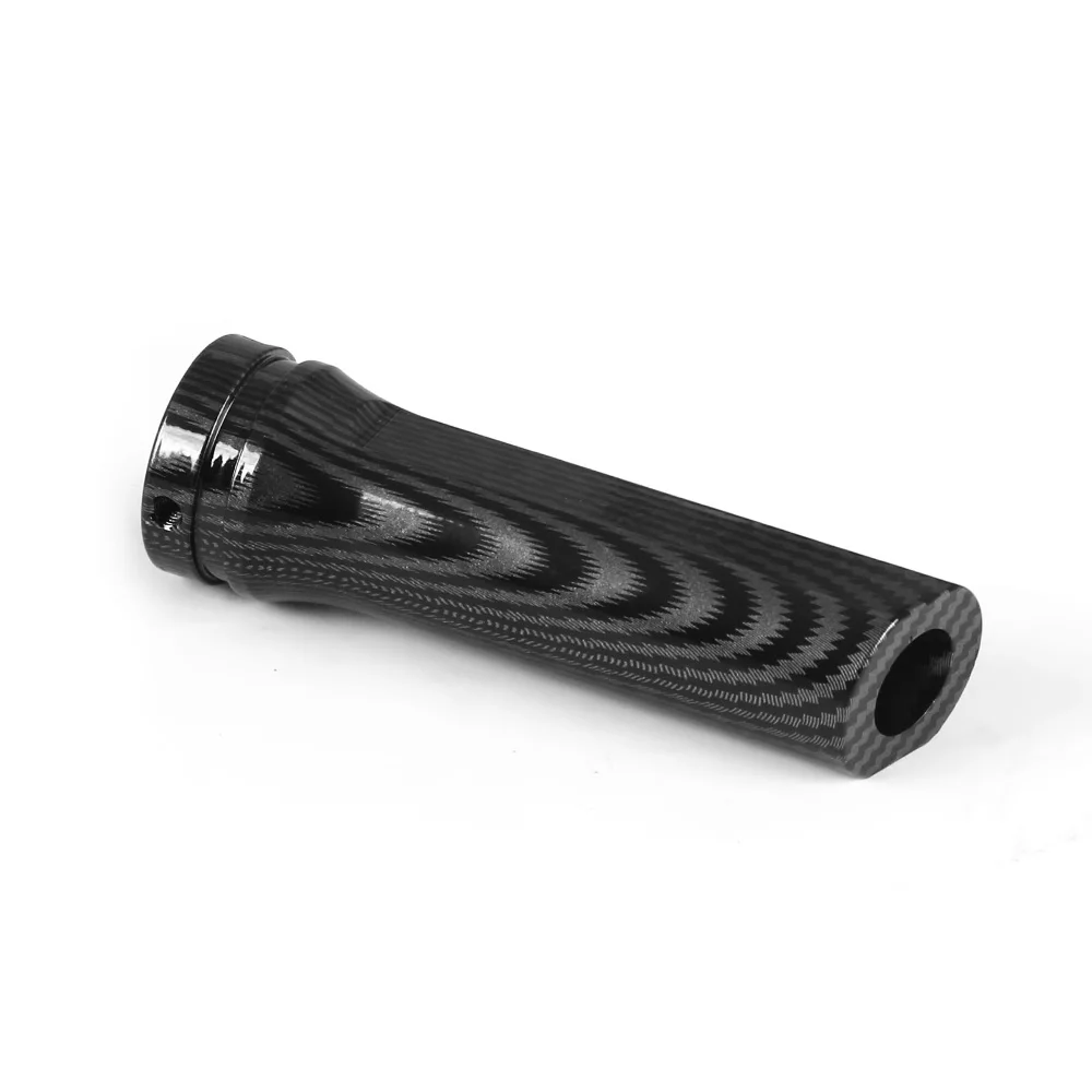 Hand brake cover Car Carbon black Hand Brake Sleeve Handbrake Aluminum Handle Hand Protector Cover 1PCS