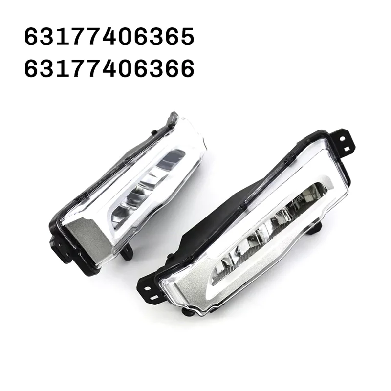 BMW X5 X6 X7 G05 G06 G07 M50i 40Ix 50Ix 용 자동차 LED 안개등 주간 주행등 63177406365 63177406366