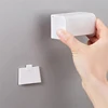 Toothbrush Holder Punch-free Wall-mounted Organizer Toothpaste Holder Oothpaste Dispenser Squeezer Bathroom Accessories 3