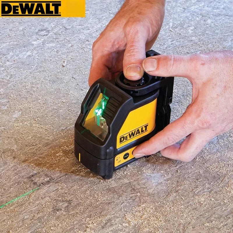 DEWALT DW088CG l&aacute;ser verde Crosser nivel autom&aacute;tico de l&iacute;nea de alta precisi&oacute;n green laser level