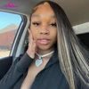 Upgrade Ali Coco 13x4 13x6 Highlight Wig Human Hair Blonde Colored Lace Front Wigs PrePlucked Highlight Blonde Human Hair Wigs 2