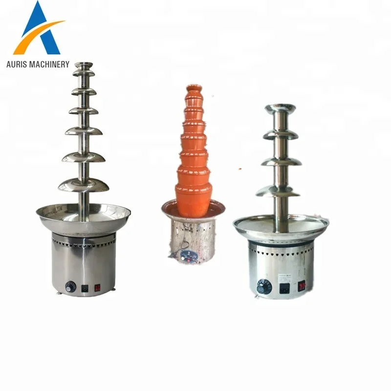 Commercial Use Cheese Fondue Fountain Making Chocolate Waterfall Machine For Carnival