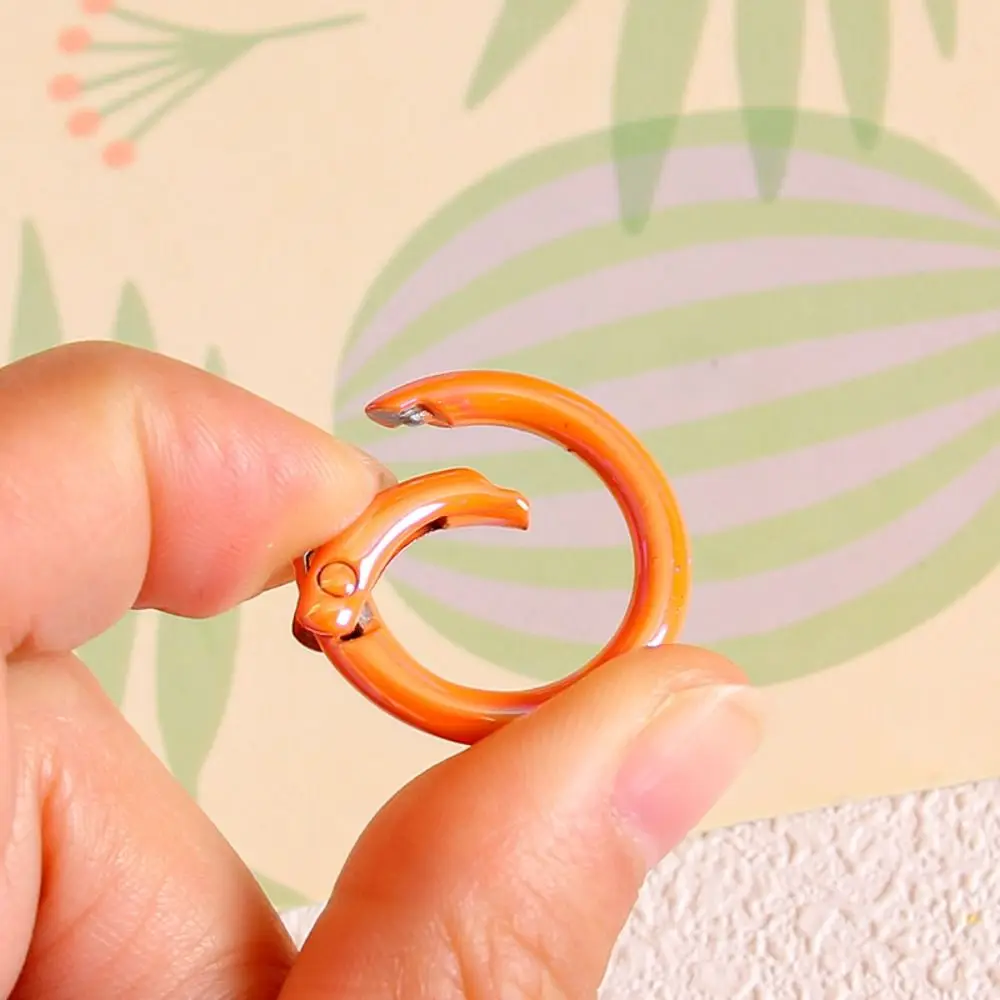 

Split Ring Colorful Metal O Ring for Keychain Jewelry Making Open Rings DIY Jewelry Buckle Connector Pendant Ornament