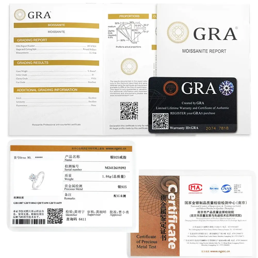 Oval VVS1 Women's  Wedding Ring