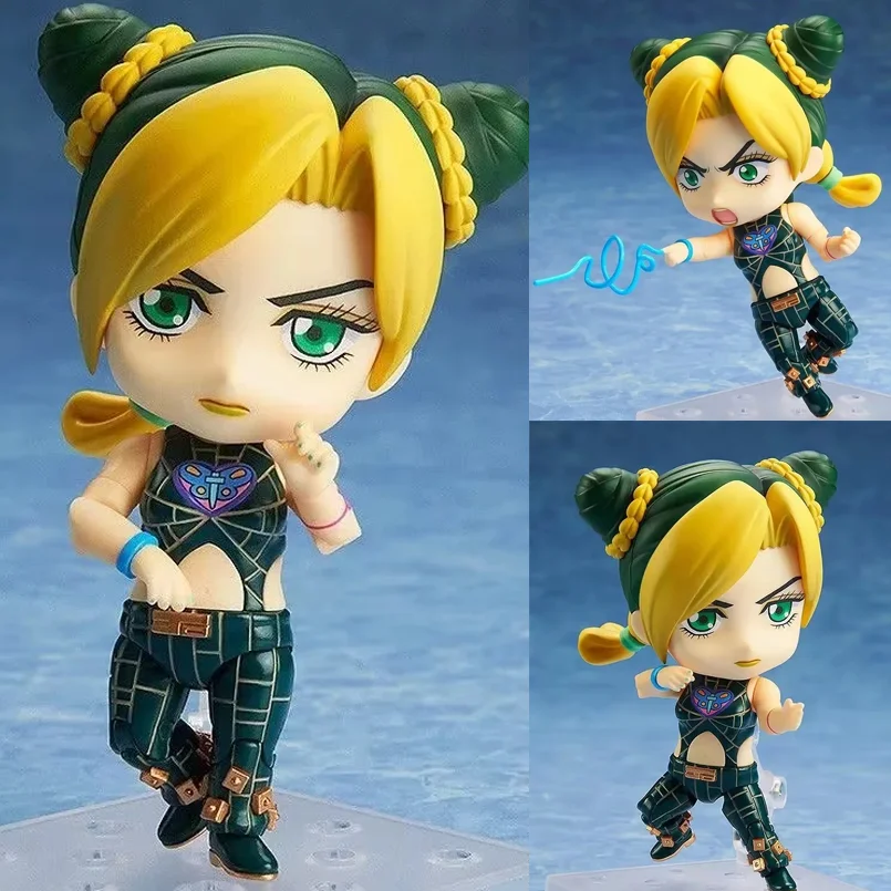 

10cm Ver.Q JoJo Bizarre Adventure Anime Figure Jolyne Cujoh PVC Action Figure #1624 #1602 #1516 Collectible Model Toys Gift