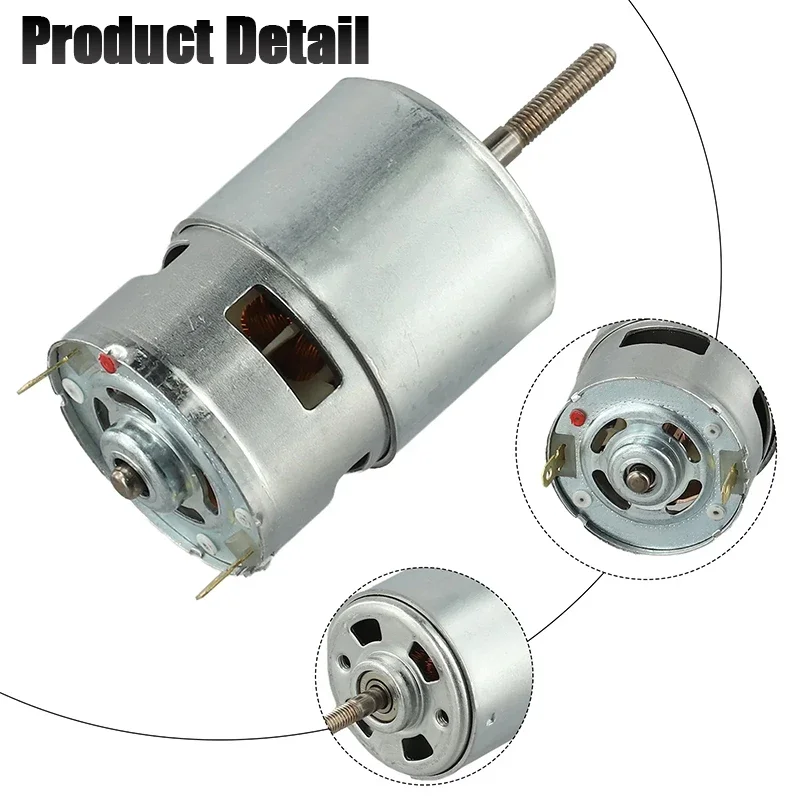 Piezas de herramientas eléctricas, accesorios de mantenimiento RS755 DC 21V, Rotor de Motor de eje largo, cortacésped, r