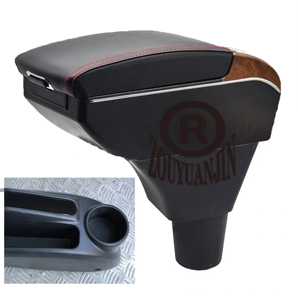 

For Honda Civic ep3 Armrest Box Elbow Rest Center Console Storage with Phone Charging USB Interface Cup Holder