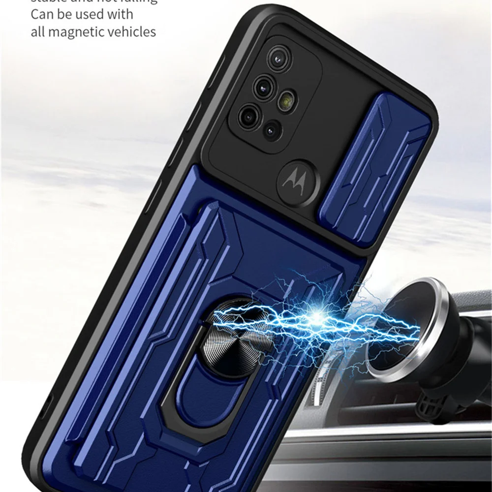 

Motorola Moto G30 For Motorola G30 Case Kickstand Armor Card Car Holder Cases For Moto G20 G10 G 10 20 30 Magnetic Ring Cover