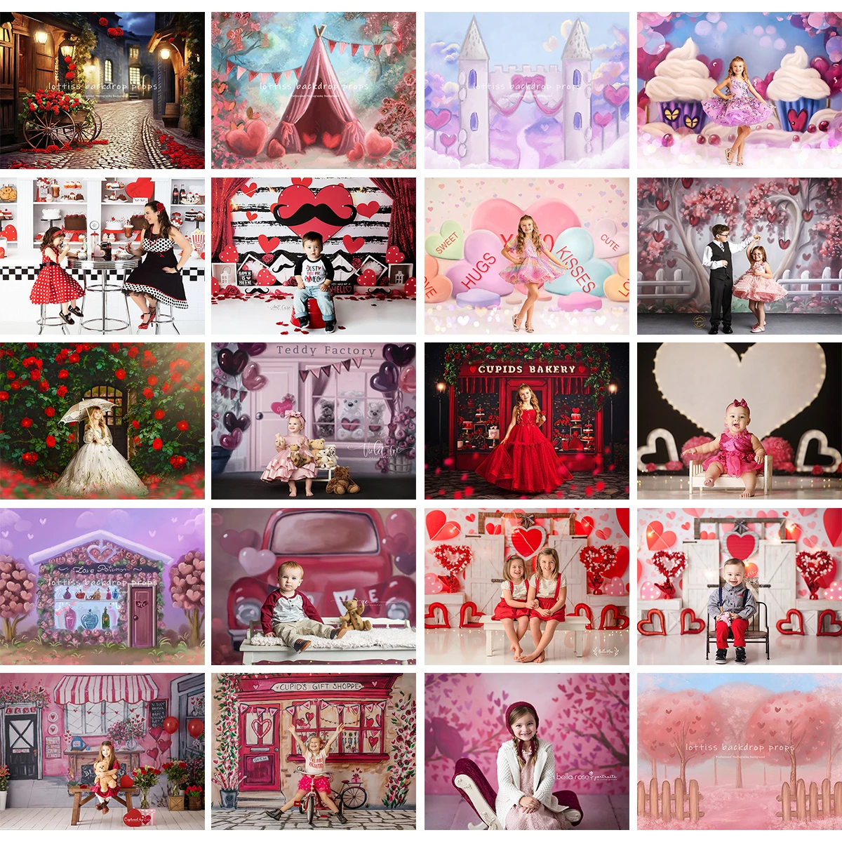 Saint valentin décors enfants adultes photographie bébé enfant anniversaire  gâteau Smash accessoires Rose rencontres Floral jardin fond - AliExpress, image size:1200x1200