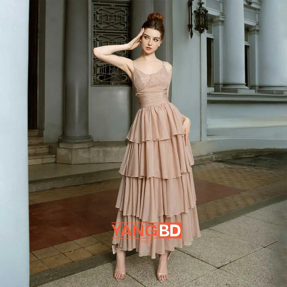 

Evening Dress Women Sleeveless For Wedding Party Formal Evening Birthday Party Dress Graduation Ceremony Prom Dress 2024
