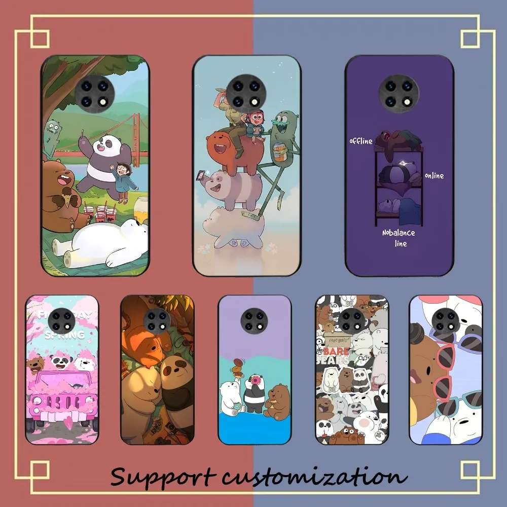 

WE B-BARE-B-BEARS Mousepad For Redmi 5 6 7 8 9 10 plus pro 6 7 8 9 A GO K20 K30 K40 pro plus F3 Fundas