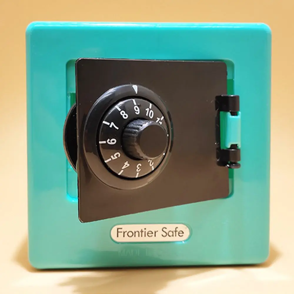 Retro ATM Rotating Password Bank Money Box Cash Coin Saving Box ATM Bank Safe Automatic Deposit Banknote Christmas Kids Gift