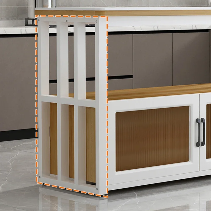 Sideboards Nordic Furniture Sideboard Foldable House Ladder Home Beauty Salon Cabinet Dining Room Coffee Vitrina Corner Table LT