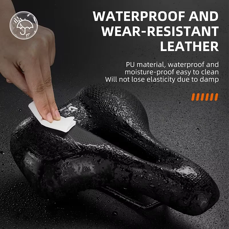Bicycle saddle WEST BIKING bicycle ergonomic saddle MTB road bike rail thicken shockproof cycling seat