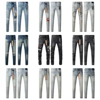 New High Quality Ksubi Cross Jeans American High Street Vintage Fringe Ripped Jeans Men Women Fashion Slim Low Rise Jeans 2