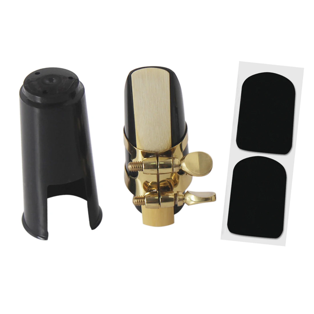 Saxophone Mouthpiece IRIN Alto Tenor Soprano ABS Sax Mouthpiece Cap Metal Buckle Reed Woodwind Instrument Accessories