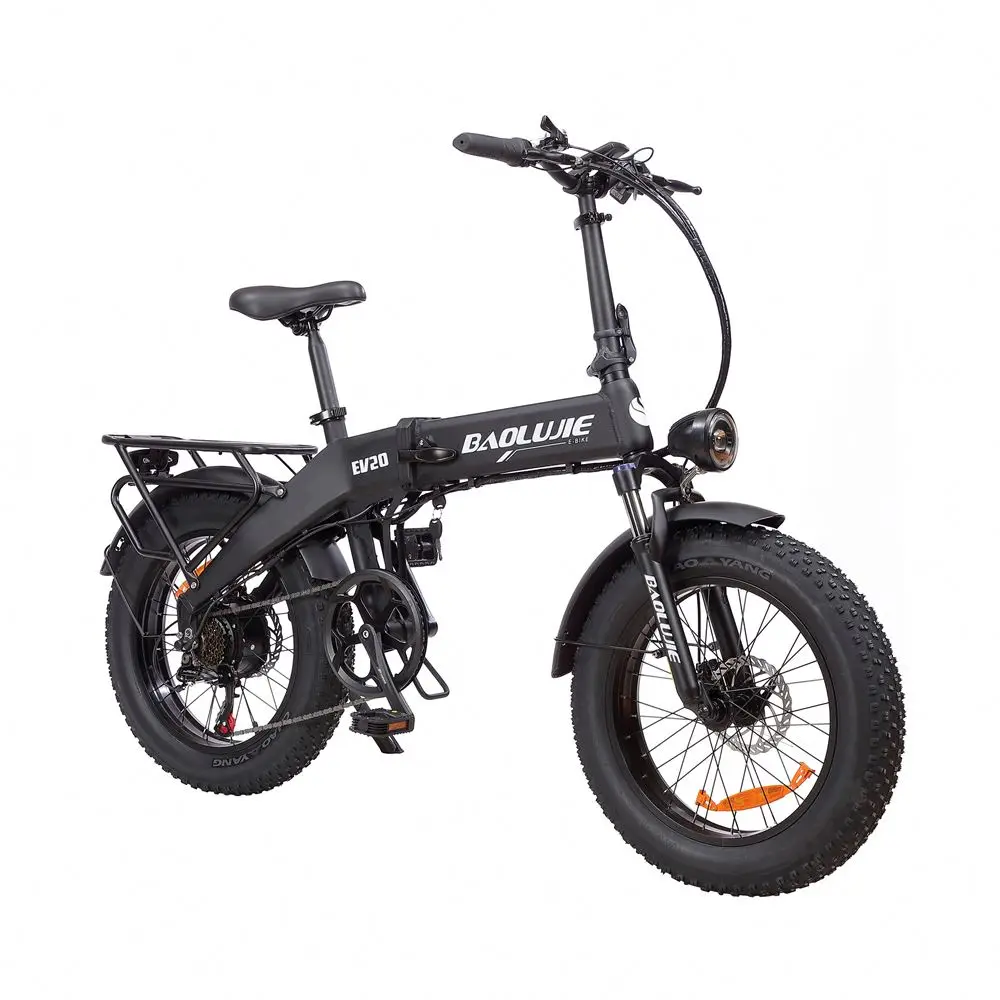 New BLJ-DZ 20-inch rear electric folding bicycle 48V 500W12AH wheel hub motor 7 gear adult city electric bicycle