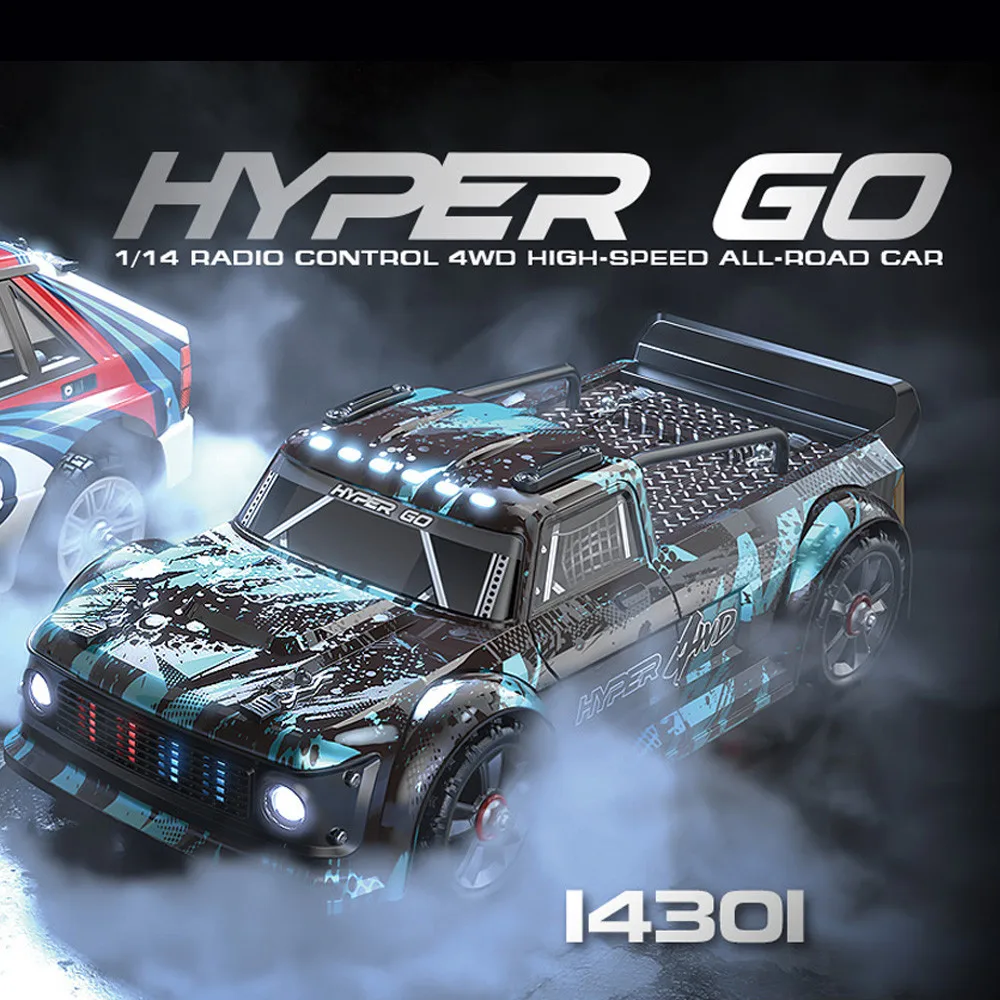 HYPER GO MJX 14301 14302 14303 1/14 RC Car Brushless 2.4G Remote Control 4WD Off-road 55km/h High Speed RC Car Truck Hobby Toy 2